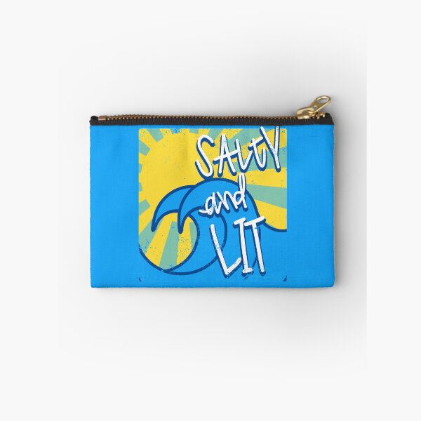 Item preview, Salty and Lit - Sun and Ocean Waves - Salt and Light - Matthew 5:13 - Bible Verse  designed and sold by cannevas.