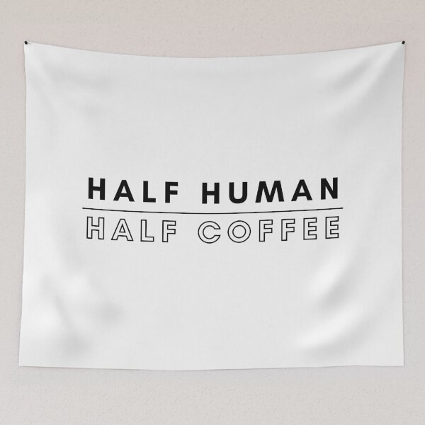 Item preview, Half Human Half Coffee designed and sold by StudioQ-.