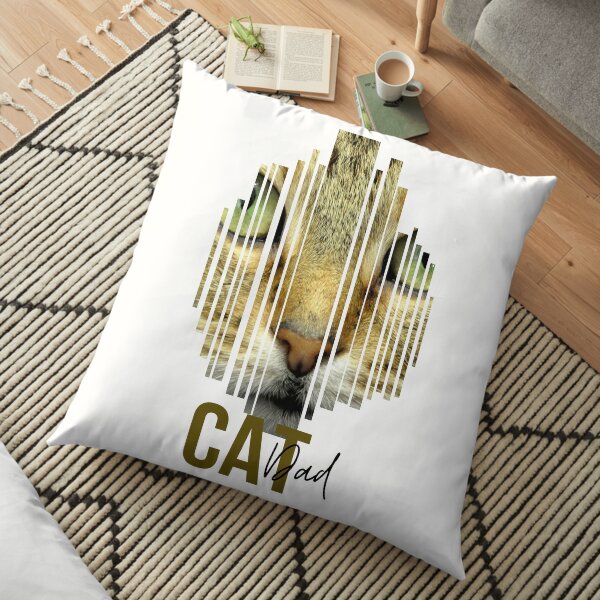 Find Your Thing Cat Dad Gift Floor Pillow