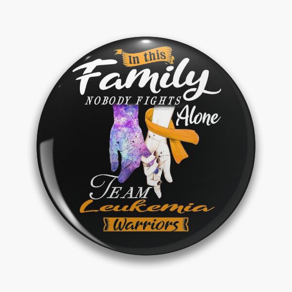 Item preview, In This Family Nobody Fights Alone Team Leukemia Warrior designed and sold by deputylove.