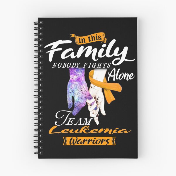 Item preview, In This Family Nobody Fights Alone Team Leukemia Warrior designed and sold by deputylove.