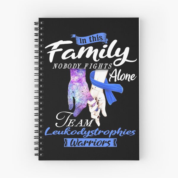 Item preview, In This Family Nobody Fights Alone Team Leukodystrophies Warrior designed and sold by deputylove.