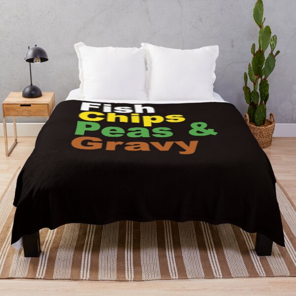 Item preview, Fish, Chips, Peas & Gravy designed and sold by How67.