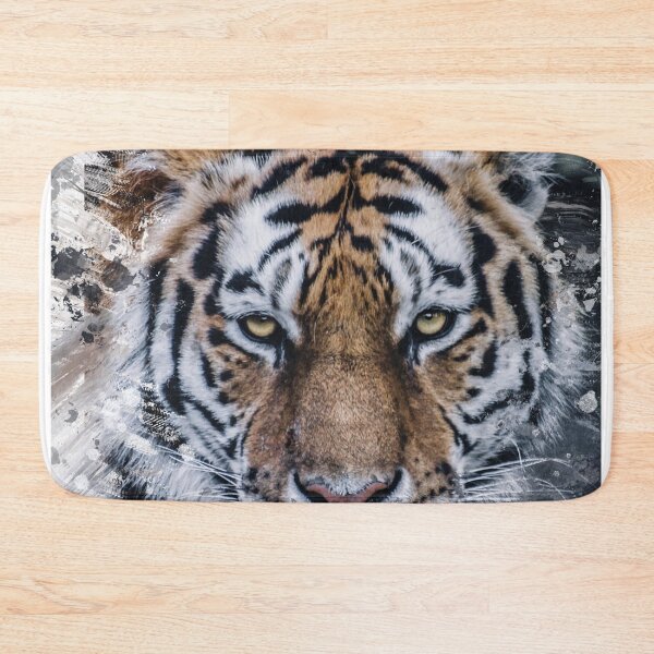 Item preview, Hear Me Roar!! Tiger Grey Mixed Media designed and sold by OByD.