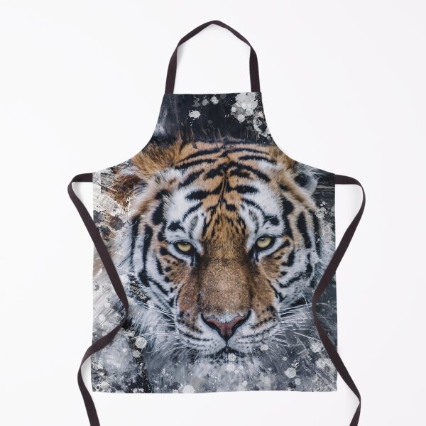 Item preview, Hear Me Roar!! Tiger Grey Mixed Media designed and sold by OByD.