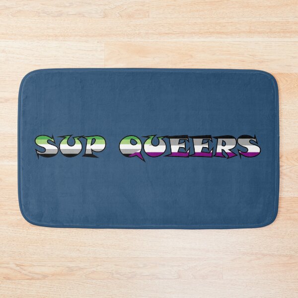 Item preview, SUP QUEERS! Queer Aro/Ace Pride designed and sold by MoznaInaczej.
