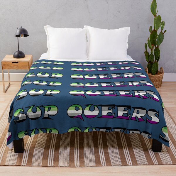 Item preview, SUP QUEERS! Queer Aro/Ace Pride designed and sold by MoznaInaczej.