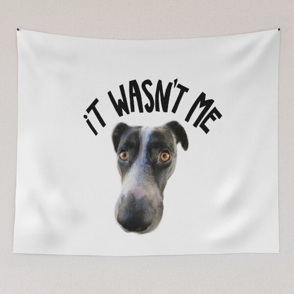 Item preview, It Wasn't Me Dog Photo designed and sold by SavageMyrtle.