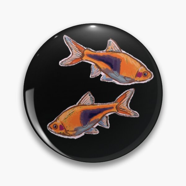 Item preview, Harlequin Rasbora - Cute Crayon Fish Design designed and sold by sheehanstudios.