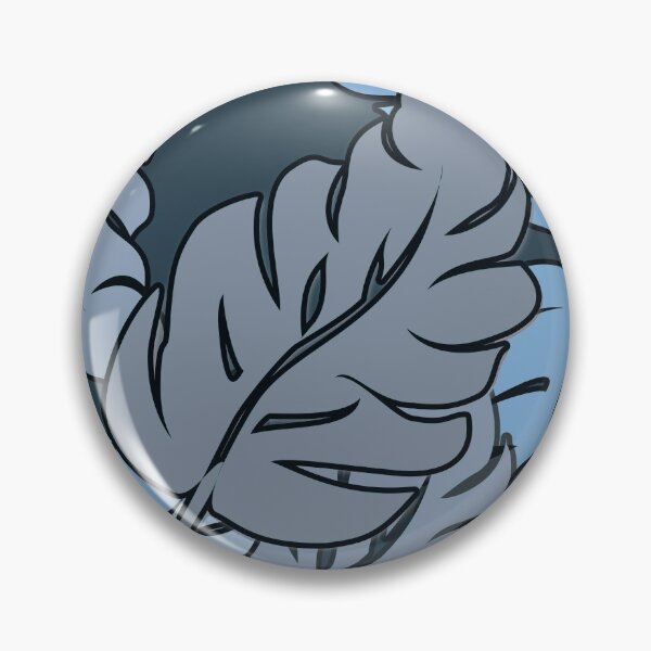 Artikelvorschau, Leaves Tropical Gray and Blue entworfen und verkauft von Sharon Schwalbe.