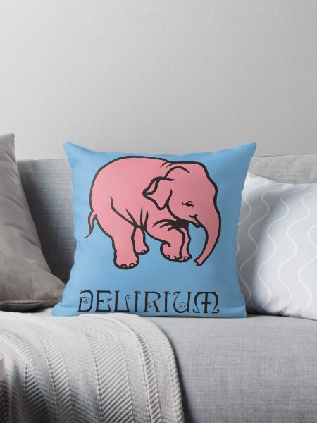 Delirium Tremens Spun Polyester Square Pillow Delirium Tremens Spun Polyester Square Pillow