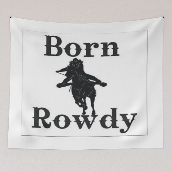 Item preview, Born Rowdy Clothing Logo designed and sold by flagboss.