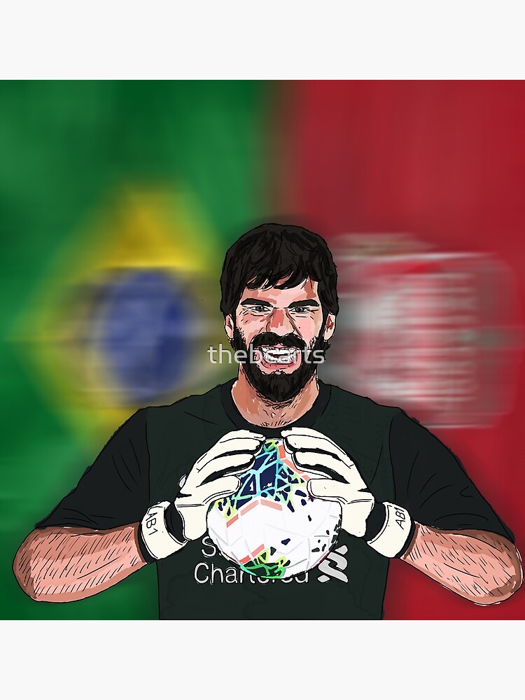 Brazil goalkeeper Alisson Ramses Becker ENGLAND V BRAZIL ENGLAND V