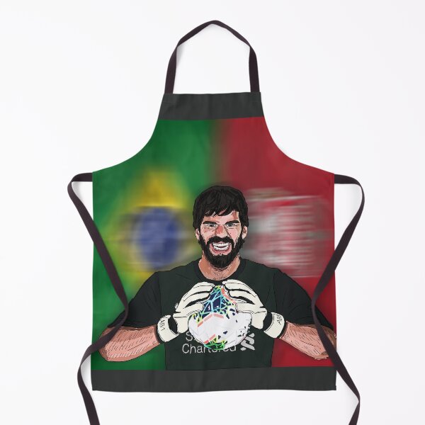 Item preview, Brazil x Liverpool Alisson Becker designed and sold by thebcarts.