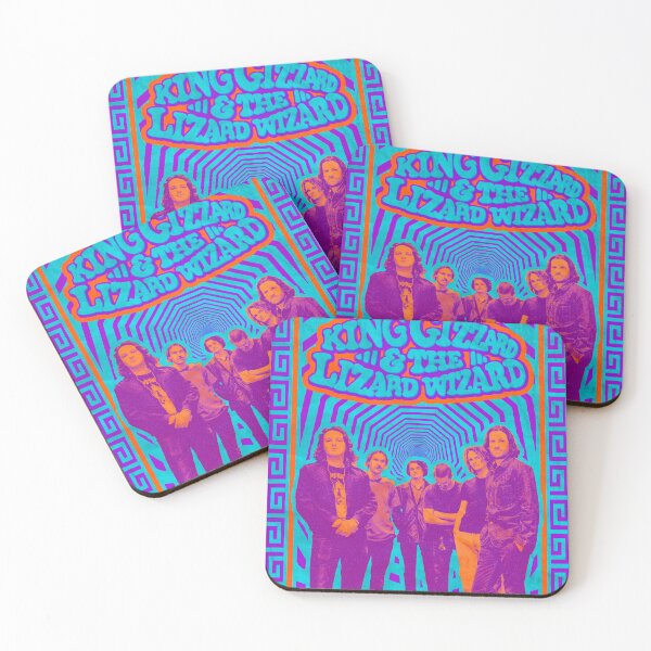 Item preview, King Gizz psychedelic classic blue deluxe designed and sold by malditxsea.