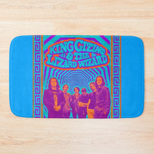 Item preview, King Gizz psychedelic classic blue deluxe designed and sold by malditxsea.