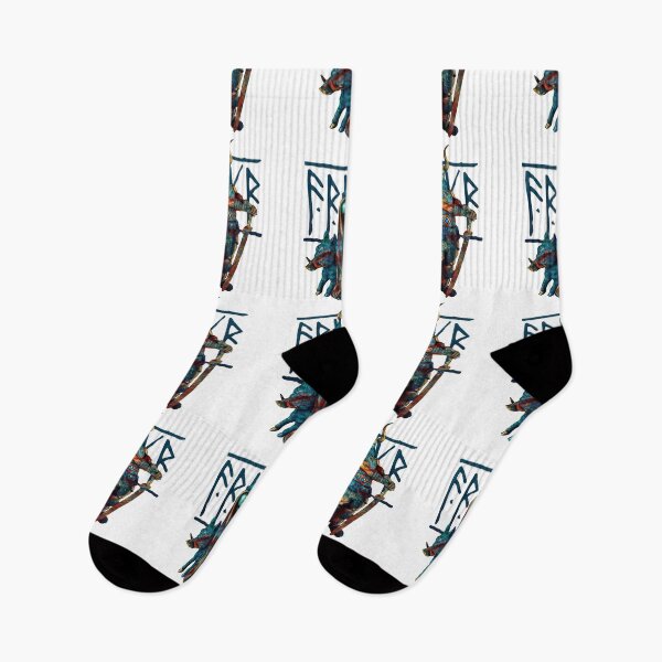 Item preview, Nordic peace and fertility God Freyr, Frey or Frej - colorful designed and sold by PrintPit.