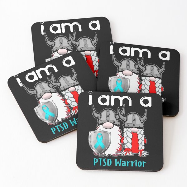 Item preview, I Am A PTSD Warrior Support PTSD Fighter Gift designed and sold by radianen.