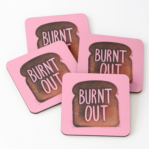 Item preview, burnt out toast designed and sold by prismatic paper co.