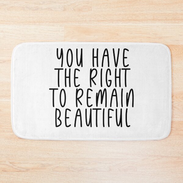Item preview, You Have The Right To Remain Beautiful designed and sold by yurahbom.