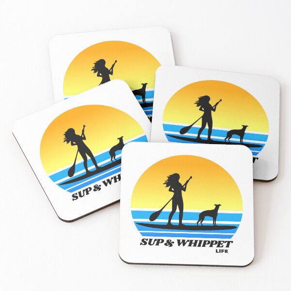 Item preview, SUP and Whippet Life - Standup Paddleboarding Women's Summer Dog Gift  designed and sold by Guarddogdrive.