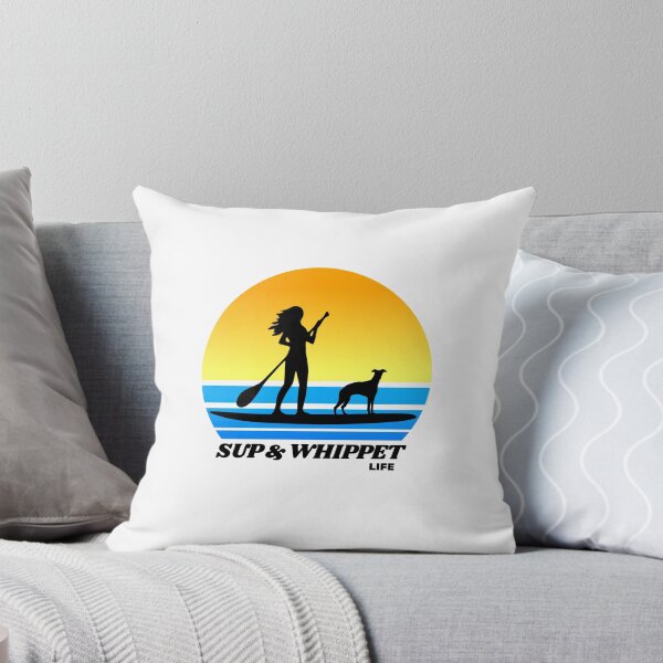 Item preview, SUP and Whippet Life - Standup Paddleboarding Women's Summer Dog Gift  designed and sold by Guarddogdrive.
