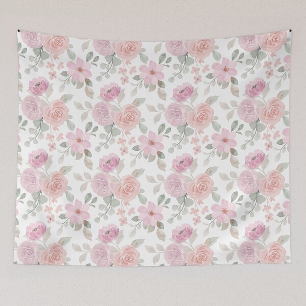 Item preview, Pastel Color Floral Pattern designed and sold by Etherfolk.