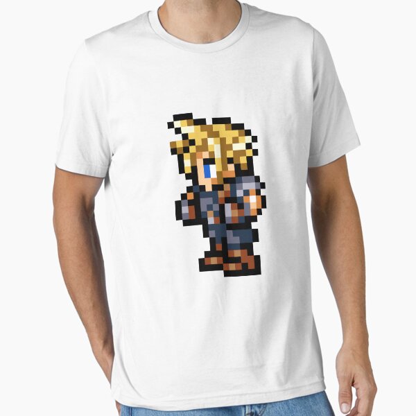 Item preview, Final Fantasy VII - Cloud Sprite designed and sold by SpriteZone.