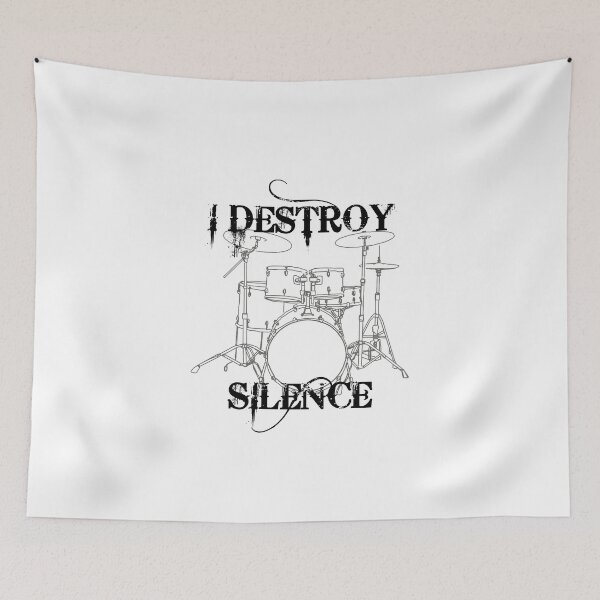 Item preview, I Destroy Silence designed and sold by How67.