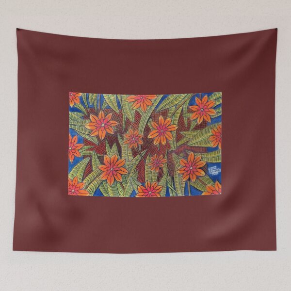 Item preview, 541 - FLORAL DESIGN 14 - DAVE EDWARDS - COLOURED PENCILS - 2021 designed and sold by BLYTHART.