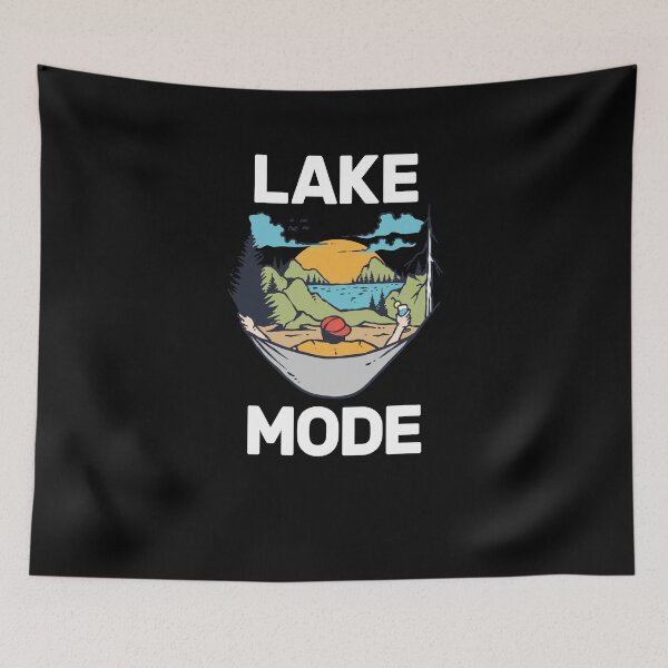 Item preview, Lake Mode Summer Life Cabin Vacation Fishing Boating Sailing designed and sold by ChromanautMerch.