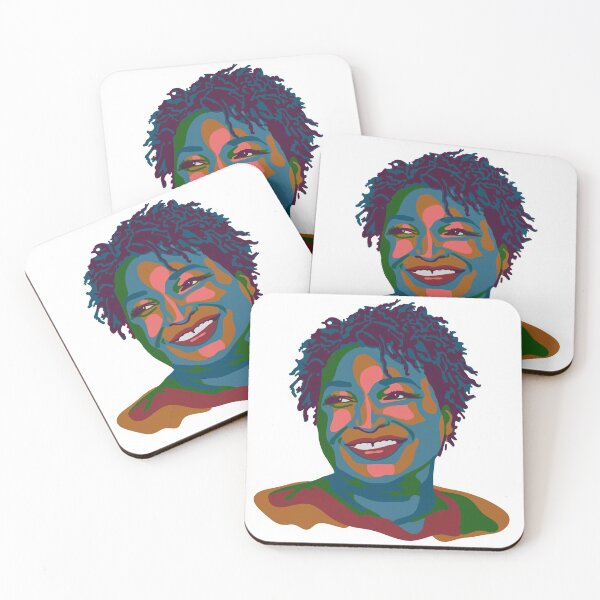 Item preview, Voting Rights Hero - Stacey Abrams designed and sold by Unhinged Heather.