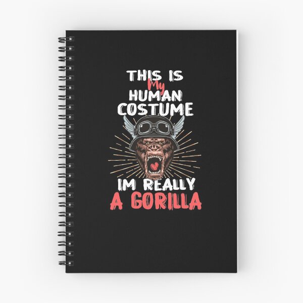 Item preview,  This Is My Human Costume I’m Really A Gorilla, Happy Halloween Gorilla, Halloween gift Idea For Boyfriend designed and sold by Rassitni.