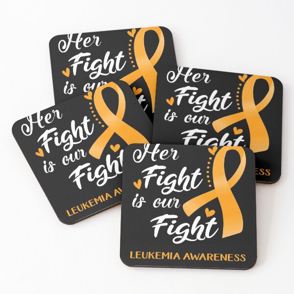 Item preview, Her Fight Is Our Fight Leukemia Awareness designed and sold by hvoid41.