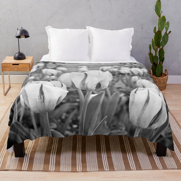 Item preview, Spring Inspirations - Tulip in black and white designed and sold by mehtaartz.