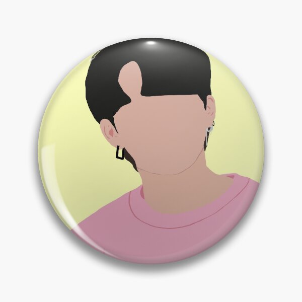Item preview, Changbin Pink Sweatshirt Yellow Background  designed and sold by byAandD.