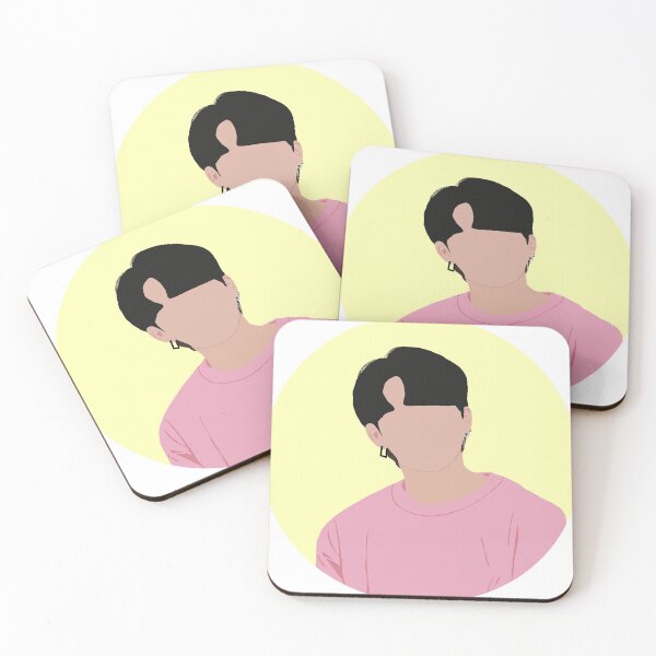 Item preview, Changbin Pink Sweatshirt Yellow Background  designed and sold by byAandD.