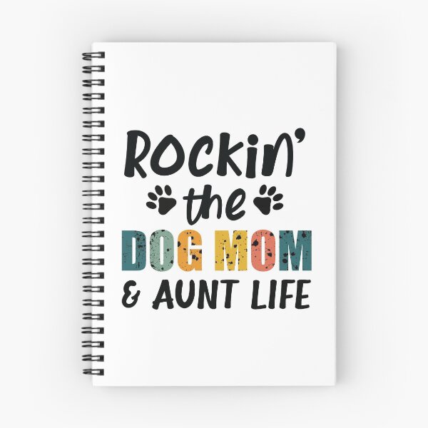 Item preview, Rockin the dog mom and aunt life, Funny Dog Mom gift  designed and sold by happy gift art.