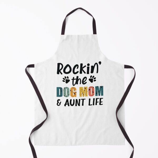 Item preview, Rockin the dog mom and aunt life, Funny Dog Mom gift  designed and sold by happy gift art.