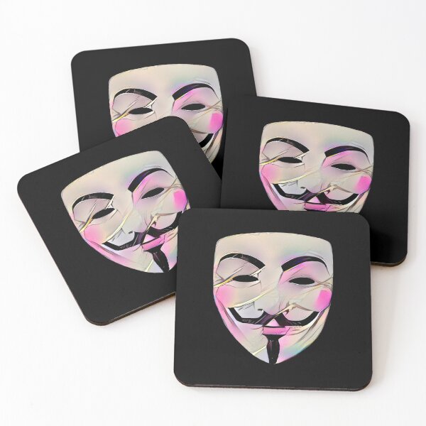 Item preview, Anonymous Guy Fawkes mask - 80s style designed and sold by PrintPit.