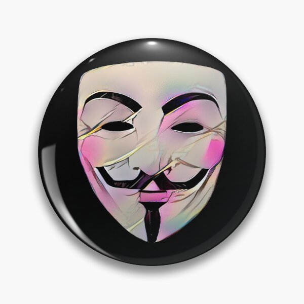 Item preview, Anonymous Guy Fawkes mask - 80s style designed and sold by PrintPit.