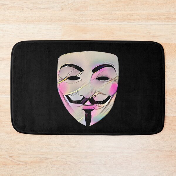 Item preview, Anonymous Guy Fawkes mask - 80s style designed and sold by PrintPit.
