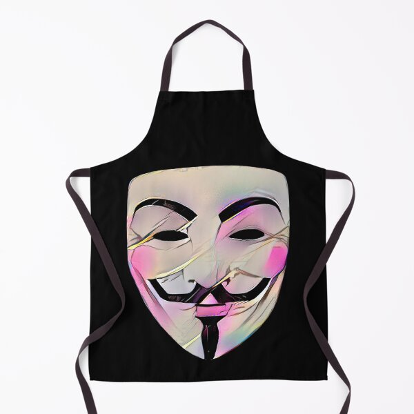 Item preview, Anonymous Guy Fawkes mask - 80s style designed and sold by PrintPit.