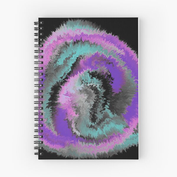 Item preview, Purple and Turquoise Abstract Circle designed and sold by EclecticPaintin.