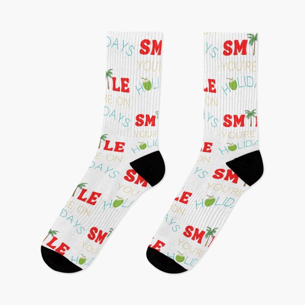 Item preview, Smile You're On Holidays designed and sold by araeesha0315.