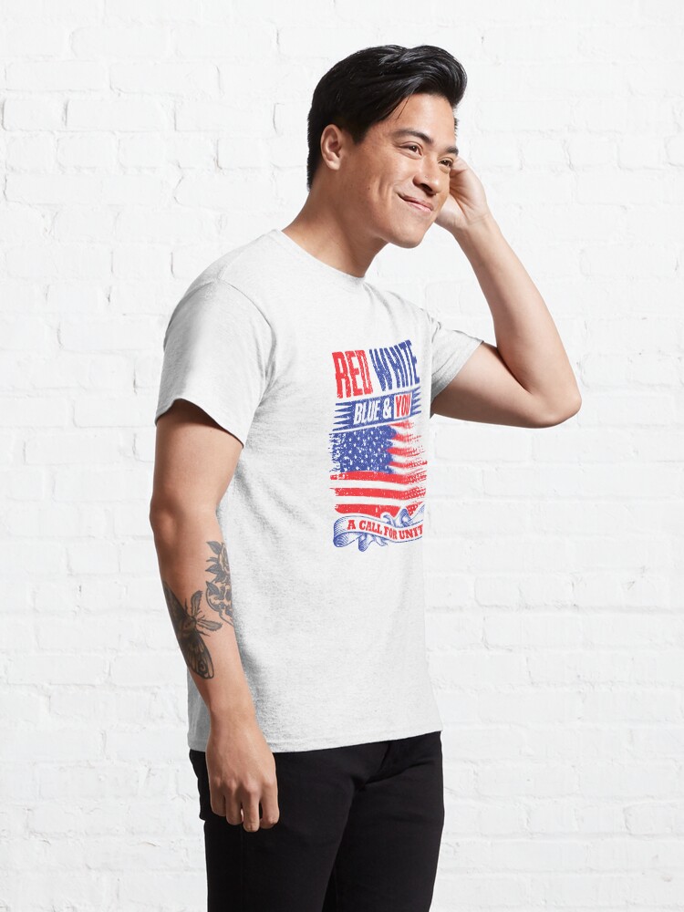 Alternate view of Call For Unity Classic T-Shirt