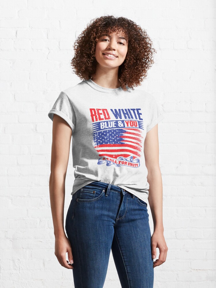 Alternate view of Call For Unity Classic T-Shirt