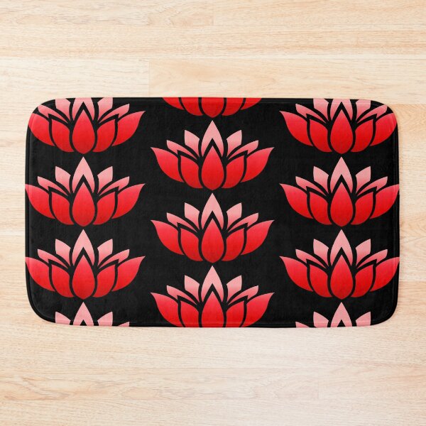 Artikelvorschau, Simplicity Lotus in Rot entworfen und verkauft von RosieSunflower.