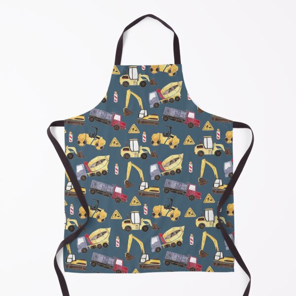 Item preview, Construction Machines (dark background) designed and sold by BonfireArt.