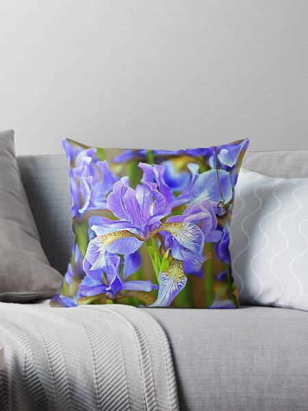 Item preview, Purple Irises on a May Afternoon designed and sold by SeaChangeDesign.